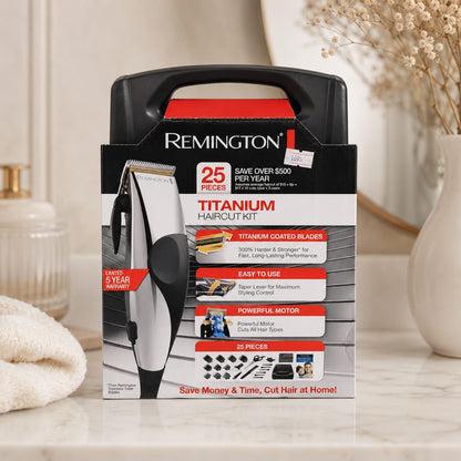 Kit Cortadora Premium Remington Titanium