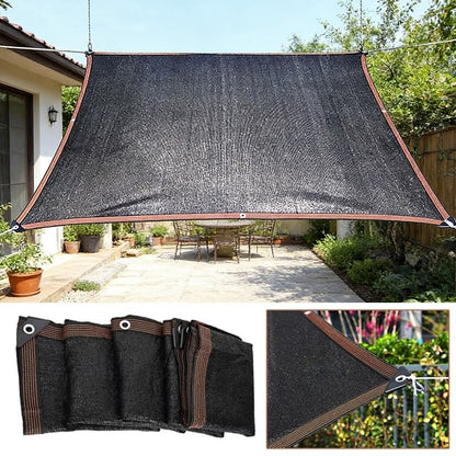 Protege tus espacios del sol y disfruta un ambiente más fresco con este toldo de sombra de alta resistencia. Su diseño transpirable permite la circulación del aire mientras ayuda a reducir el calor y la exposición a los rayos UV. Fabricado con tela reforzada, bordes resistentes y ojales metálicos para una sujeción más segura, es una excelente opción para patios, jardines, piscinas, terrazas y cocheras. Además, su instalación es práctica y su material está diseñado para resistir las condiciones del exterior,
