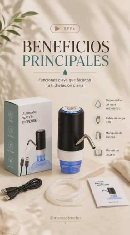 DISPENSADOR DE AGUA AUTOMATICO